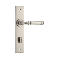 IVER VERONA DOOR LEVER HANDLE ON CHAMFERED BACKPLATE - CUSTOMISE TO YOUR NEEDS