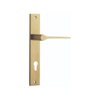 IVER COMO DOOR LEVER HANDLE ON RECTANGULAR BACKPLATE - CUSTOMISE TO YOUR NEEDS