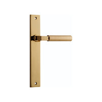 IVER BERLIN DOOR LEVER HANDLE ON RECTANGULAR BACKPLATE - CUSTOMISE TO YOUR NEEDS