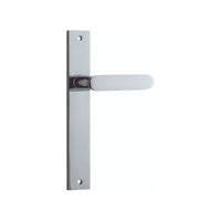 IVER BRONTE DOOR LEVER HANDLE ON RECTANGULAR BACKPLATE - CUSTOMISE TO YOUR NEEDS