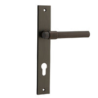 IVER HELSINKI DOOR LEVER HANDLE ON RECTANGULAR BACKPLATE - CUSTOMISE TO YOUR NEEDS