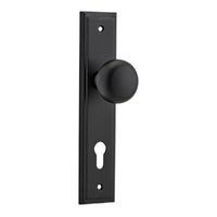 IVER CAMBRIDGE DOOR KNOB ON STEPPED BACKPLATE - CUSTOMISE TO YOUR NEEDS