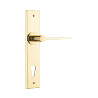 IVER COMO DOOR LEVER HANDLE ON CHAMFERED BACKPLATE - CUSTOMISE TO YOUR NEEDS