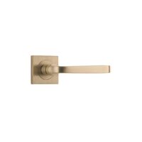 IVER ANNECY DOOR LEVER HANDLE ON SQUARE ROSE PAIR - CUSTOMISE TO YOUR NEEDS