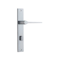 IVER COMO DOOR LEVER HANDLE ON RECTANGULAR BACKPLATE - CUSTOMISE TO YOUR NEEDS