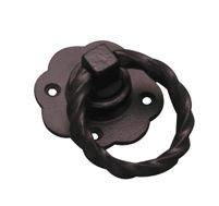 Superior Brass Gate Ring Iron Black 38mm