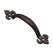 Superior Brass Pull Handle Iron Black 125mm