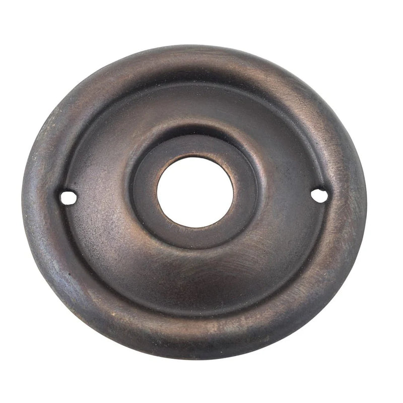 Tradco Milled Edge Mortice Knob Backplate - Available in Various Finishes and Sizes