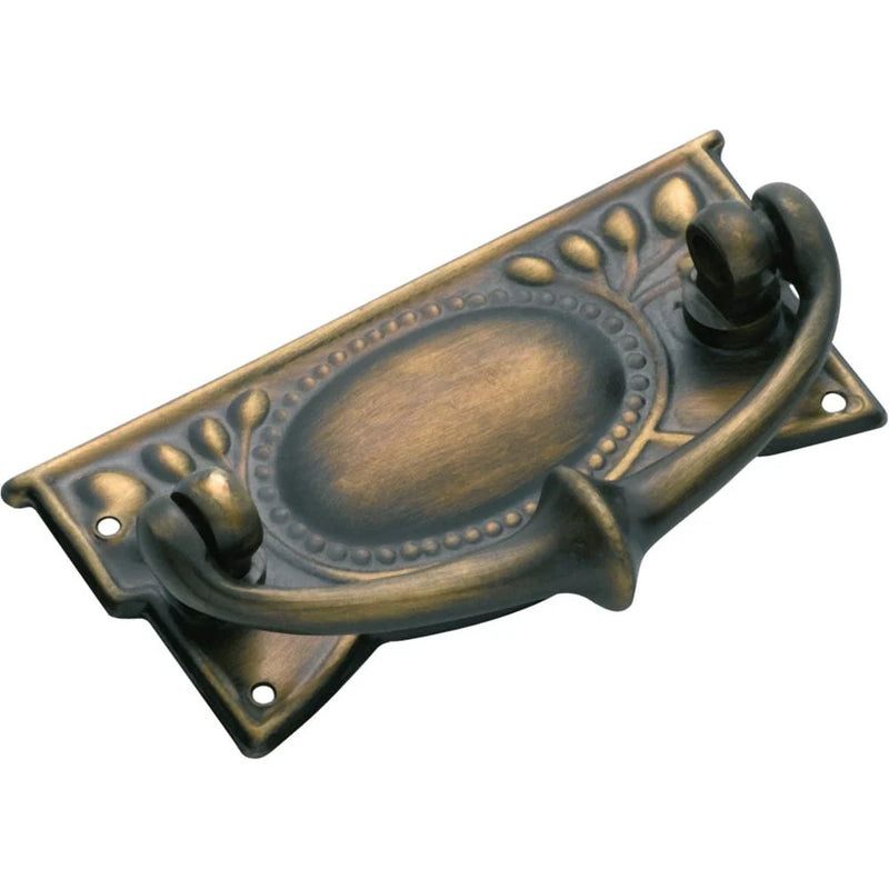 Tradco Edwardian Cabinet Pull Handle Sheet Brass