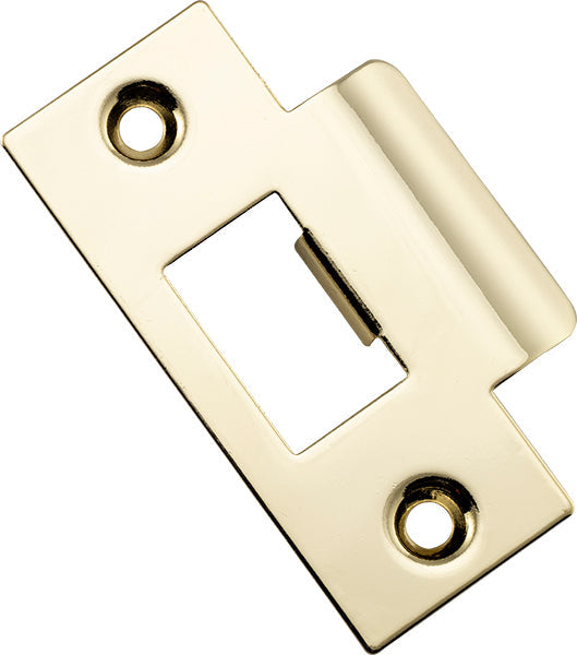 IVER METAL DOOR TUBE LATCH STRIKER - AVAILABLE IN VARIOUS FINISHES