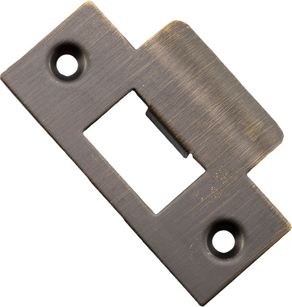 IVER METAL DOOR TUBE LATCH STRIKER - AVAILABLE IN VARIOUS FINISHES