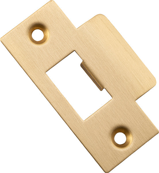 IVER METAL DOOR TUBE LATCH STRIKER - AVAILABLE IN VARIOUS FINISHES