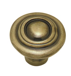 Superior Brass Knobs Domed Iron Per 2 Matt Black 36mm