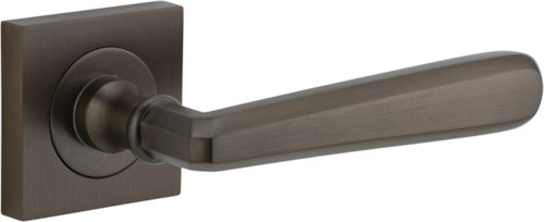 IVER COPENHAGEN DOOR LEVER HANDLE ON SQUARE ROSE - CUSTOMISE TO YOUR NEEDS