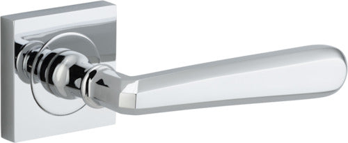 IVER COPENHAGEN DOOR LEVER HANDLE ON SQUARE ROSE - CUSTOMISE TO YOUR NEEDS