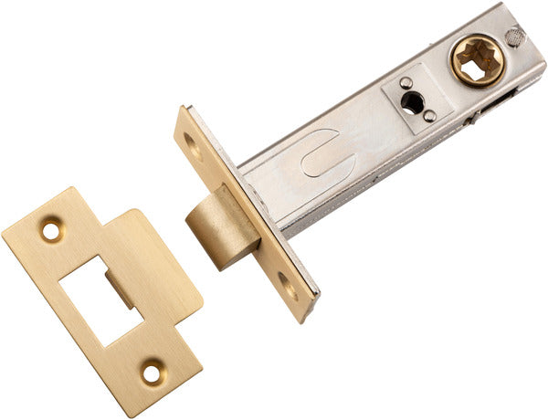 IVER SPLIT CAM TUBE LATCH 'T' STRIKER - AVAILABLE IN VARIOUS FINISHES AND SIZES