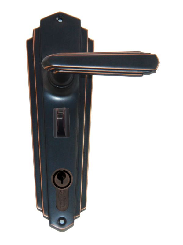 Superior Brass Lever Lock punched to suit myLock ATQ 203x63mm