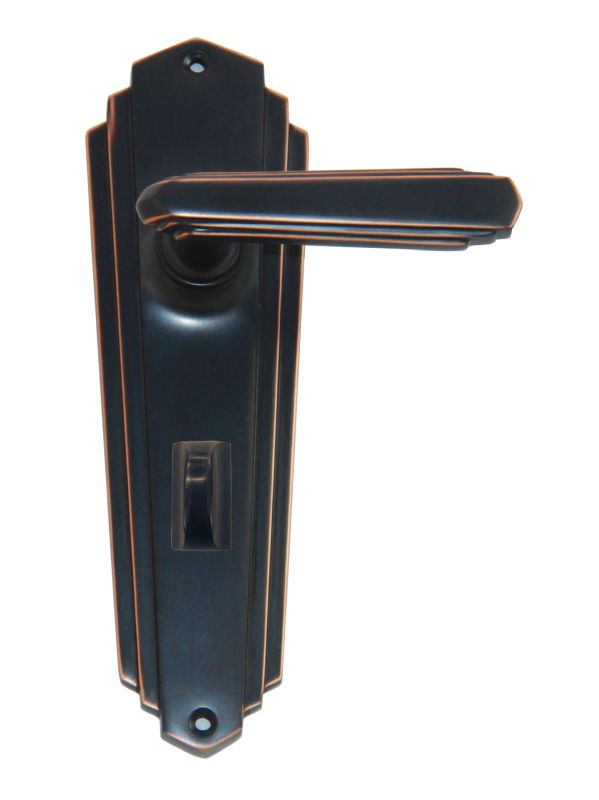 Superior Brass Lever Lock Privacy ATQ 203x63mm