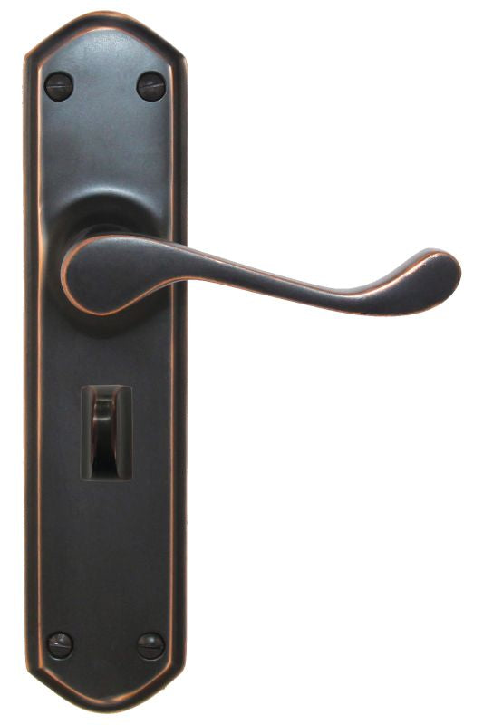 Superior Brass Lever Lock Privacy ATQ 200x48mm