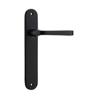 IVER ANNECY DOOR LEVER HANDLE ON OVAL BACKPLATE - CUSTOMISE TO YOUR NEEDS