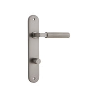 IVER BRUNSWICK DOOR LEVER HANDLE ON OVAL BACKPLATE - CUSTOMISE TO YOUR NEEDS