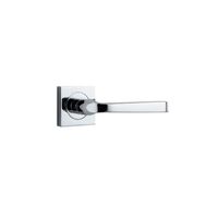 IVER ANNECY DOOR LEVER HANDLE ON SQUARE ROSE PAIR - CUSTOMISE TO YOUR NEEDS