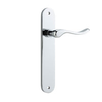 IVER STIRLING DOOR LEVER HANDLE ON OVAL BACKPLATE - CUSTOMISE TO YOUR NEEDS