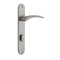 IVER OXFORD DOOR LEVER HANDLE ON OVAL BACKPLATE - CUSTOMISE TO YOUR NEEDS