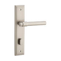 IVER HELSINKI DOOR LEVER HANDLE ON STEPPED BACKPLATE - CUSTOMISE TO YOUR NEEDS