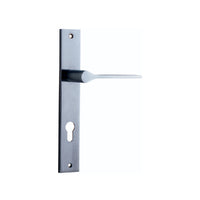 IVER COMO DOOR LEVER HANDLE ON RECTANGULAR BACKPLATE - CUSTOMISE TO YOUR NEEDS