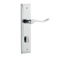 IVER STIRLING DOOR LEVER HANDLE ON STEPPED BACKPLATE - CUSTOMISE TO YOUR NEEDS