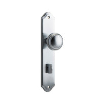 IVER PADDINGTON DOOR KNOB ON SHOULDERED BACKPLATE - CUSTOMISE TO YOUR NEEDS