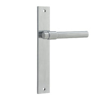 IVER HELSINKI DOOR LEVER HANDLE ON RECTANGULAR BACKPLATE - CUSTOMISE TO YOUR NEEDS