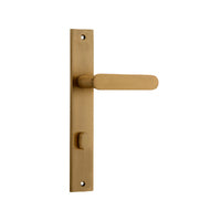 IVER BRONTE DOOR LEVER HANDLE ON RECTANGULAR BACKPLATE - CUSTOMISE TO YOUR NEEDS