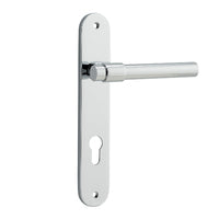 IVER HELSINKI DOOR LEVER HANDLE ON OVAL BACKPLATE - CUSTOMISE TO YOUR NEEDS