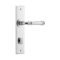 IVER VERONA DOOR LEVER HANDLE ON CHAMFERED BACKPLATE - CUSTOMISE TO YOUR NEEDS