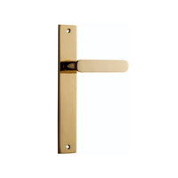 IVER BRONTE DOOR LEVER HANDLE ON RECTANGULAR BACKPLATE - CUSTOMISE TO YOUR NEEDS