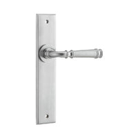 IVER VERONA DOOR LEVER HANDLE ON CHAMFERED BACKPLATE - CUSTOMISE TO YOUR NEEDS