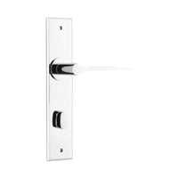 IVER COMO DOOR LEVER HANDLE ON CHAMFERED BACKPLATE - CUSTOMISE TO YOUR NEEDS