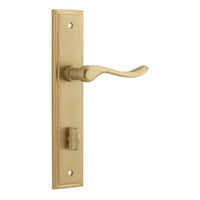 IVER STIRLING DOOR LEVER HANDLE ON STEPPED BACKPLATE - CUSTOMISE TO YOUR NEEDS