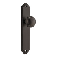 IVER PADDINGTON DOOR KNOB ON SHOULDERED BACKPLATE - CUSTOMISE TO YOUR NEEDS