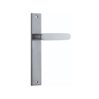 IVER BRONTE DOOR LEVER HANDLE ON RECTANGULAR BACKPLATE - CUSTOMISE TO YOUR NEEDS