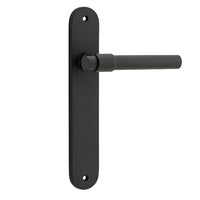 IVER HELSINKI DOOR LEVER HANDLE ON OVAL BACKPLATE - CUSTOMISE TO YOUR NEEDS