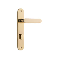 IVER BRONTE DOOR LEVER HANDLE ON OVAL BACKPLATE - CUSTOMISE TO YOUR NEEDS