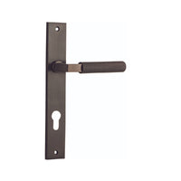 IVER BRUNSWICK DOOR LEVER HANDLE ON RECTANGULAR BACKPLATE - CUSTOMISE TO YOUR NEEDS