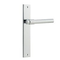 IVER HELSINKI DOOR LEVER HANDLE ON RECTANGULAR BACKPLATE - CUSTOMISE TO YOUR NEEDS