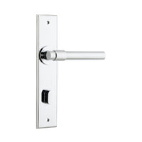 IVER HELSINKI DOOR LEVER HANDLE ON CHAMFERED BACKPLATE - CUSTOMISE TO YOUR NEEDS