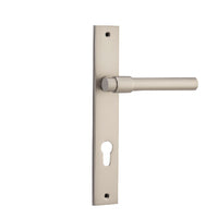 IVER HELSINKI DOOR LEVER HANDLE ON RECTANGULAR BACKPLATE - CUSTOMISE TO YOUR NEEDS