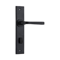 IVER ANNECY DOOR LEVER HANDLE ON CHAMFERED BACKPLATE - CUSTOMISE TO YOUR NEEDS