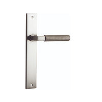 IVER BRUNSWICK DOOR LEVER HANDLE ON RECTANGULAR BACKPLATE - CUSTOMISE TO YOUR NEEDS